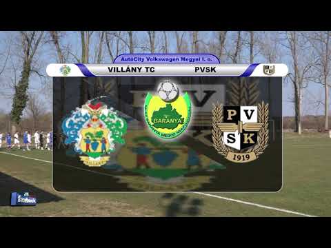 VILLÁNY TC - PVSK     2 - 1  (1 - 1)