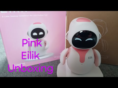 Energize Lab Eilik robot unboxing and set up. #energizelab #eilik #unboxing