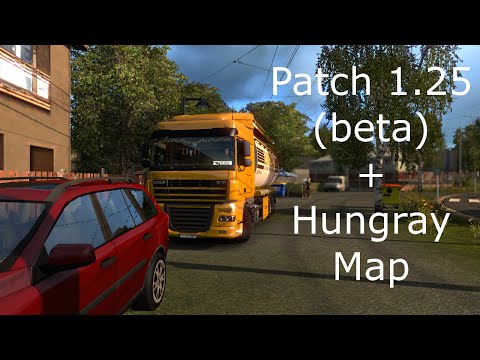 Daf XF 105 + (BDF) Tandem - Patch 1.25 (beta) [ETS2]