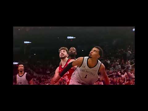 NBA Basketball on NBC Sports intro San Antonio at Houston 