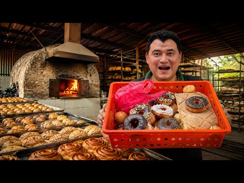 LA MÁS GRANDE PANADERIA ARTESANAL de ZACATECOLUCA | Mucho pan dulce 