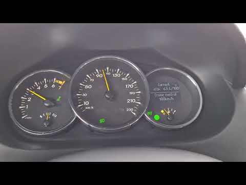 2011 Renault Fluence 1.6 Petrol Fuel Consumption at 60 / 80 / 100 / 110 km /h