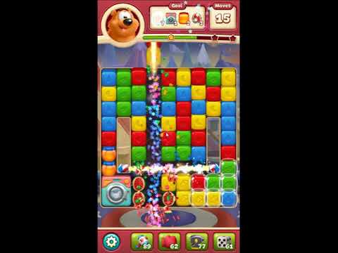 Toon Blast Level 3196 - NO BOOSTERS 🐻🐺🐱 | SKILLGAMING ✔️