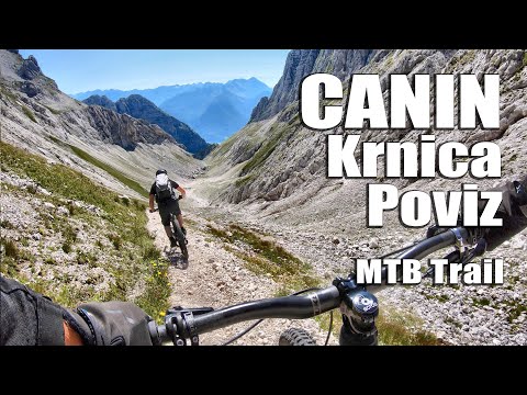 CANIN - Krnica Valley, Poviz Mule Track - Sella Nevea MTB Trail
