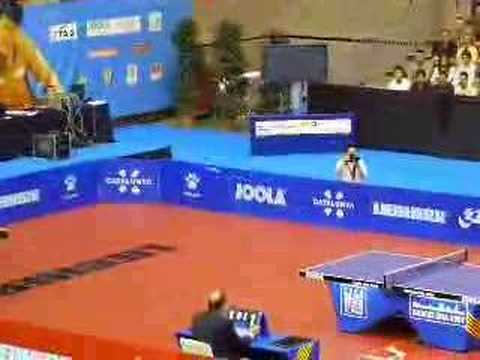 TT World Cup Barcelona 2007 - Wang Liqin vs Samsonov