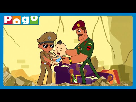 Little Singham: Desh ka Sipaahi 💪| Mirchinagar Bomb Blast Threat! | Cartoon Movie😍​| Pogo
