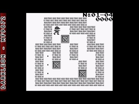 Game Boy - Boxxle © 1990 FCI - Gameplay