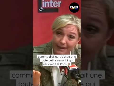 Marine Lepen homophobe ❌🏳️🌈