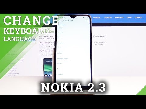 How to Change Keyboard Language in NOKIA 2.3 – Switch Keypad Language