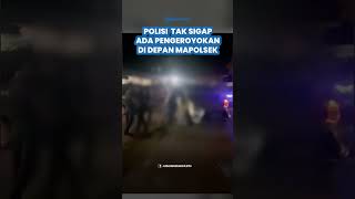 Polisi Tak Sigap saat Pengeroyokan di Depan Mapolsek Bukit Raya, Berujung Kapolsek Dicopot