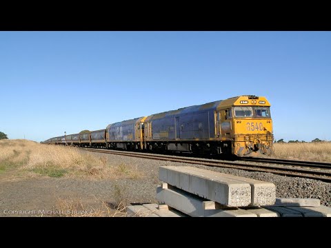 7735V Pacific National Grain Train With G540 & BL30 (10/3/2022) - PoathTV Australian Railways