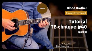 Blood Brother (Tommy Emmanuel) - Tutorial (Part 1)