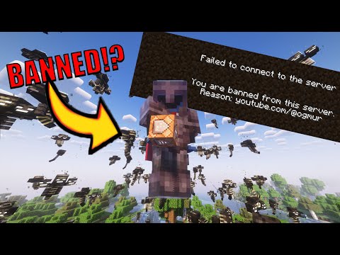 Minecraft Mayor Banned from Own Server?!? Episode 19