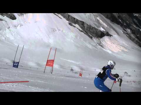 Giuliano Razzoli (RAZZO) in allenamento sullo Stelvio