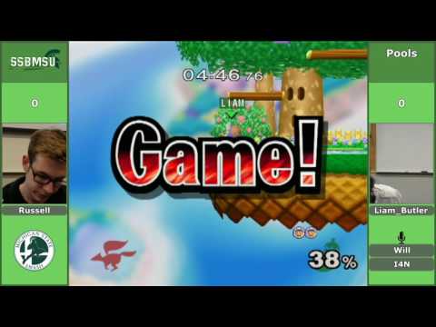SSBMSU 2 - Russell (Fox) vs Liam_Butler (Ice Climbers) - Pools