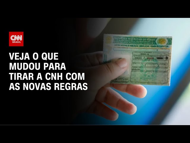 CNH sem autoescola: Entenda novo processo para tirar habilitação | CNN ARENA