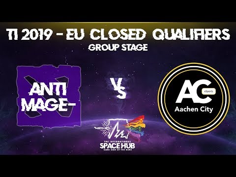 Anti-MagE- vs Aachen - TI9 EU Regional Qualifiers: Group Stage