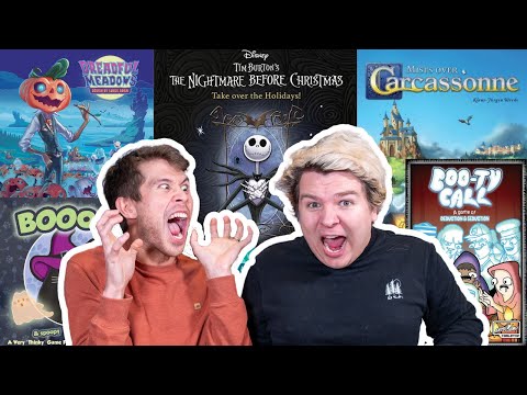 5 New Halloween Games for Your Spooky Game Night! | A Range of Different Game Styles!