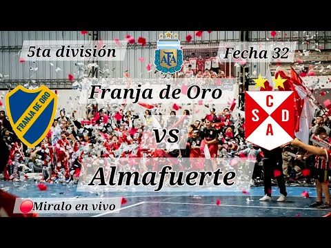 Franja de Oro vs Almafuerte 5ta división Fecha 32 Torneo 2025