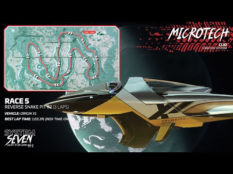 System 7 Race 4 & 5 - MICROTECH Reverse Snake PIT #starcitizen