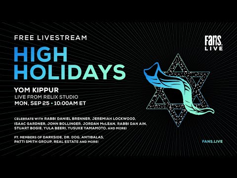 High Holidays 2023 - Yom Kippur Live From Relix Studio | 9/25/23