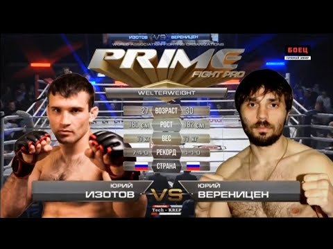 Юрий Изотов vs. Юрий Вереницен | Yuri Izotov vs. Yuriy Verenitsen | TKFC