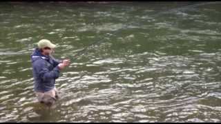 preview picture of video 'Fly Fishing Steelhead North West BC'