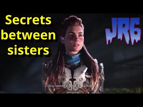 Aloy calls Beta, "Her Sister" ; Horizon forbidden West PS4 sub ita