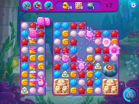 Fishdom Very Hard level 7749 no boosters フィッシュダム ベリーハード [Friend's]