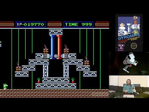The Pulse Rifle Plays - Gyromite with R.O.B. (NES via MiSTer)