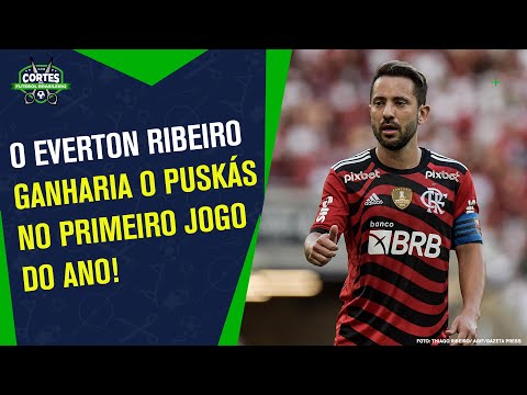O EVERTON RIBEIRO CHAPELOU DOIS E QUASE FEZ O GOL MAIS BONITO DO ANO!