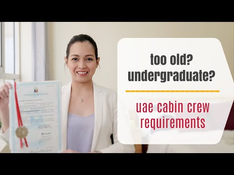 CABIN CREW AGE, EDUCATION AND LANGUAGES REQUIREMENT | #cabincrew Series