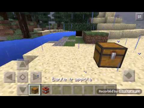 MINECRAFT #3 - Come usare la cassa trappola