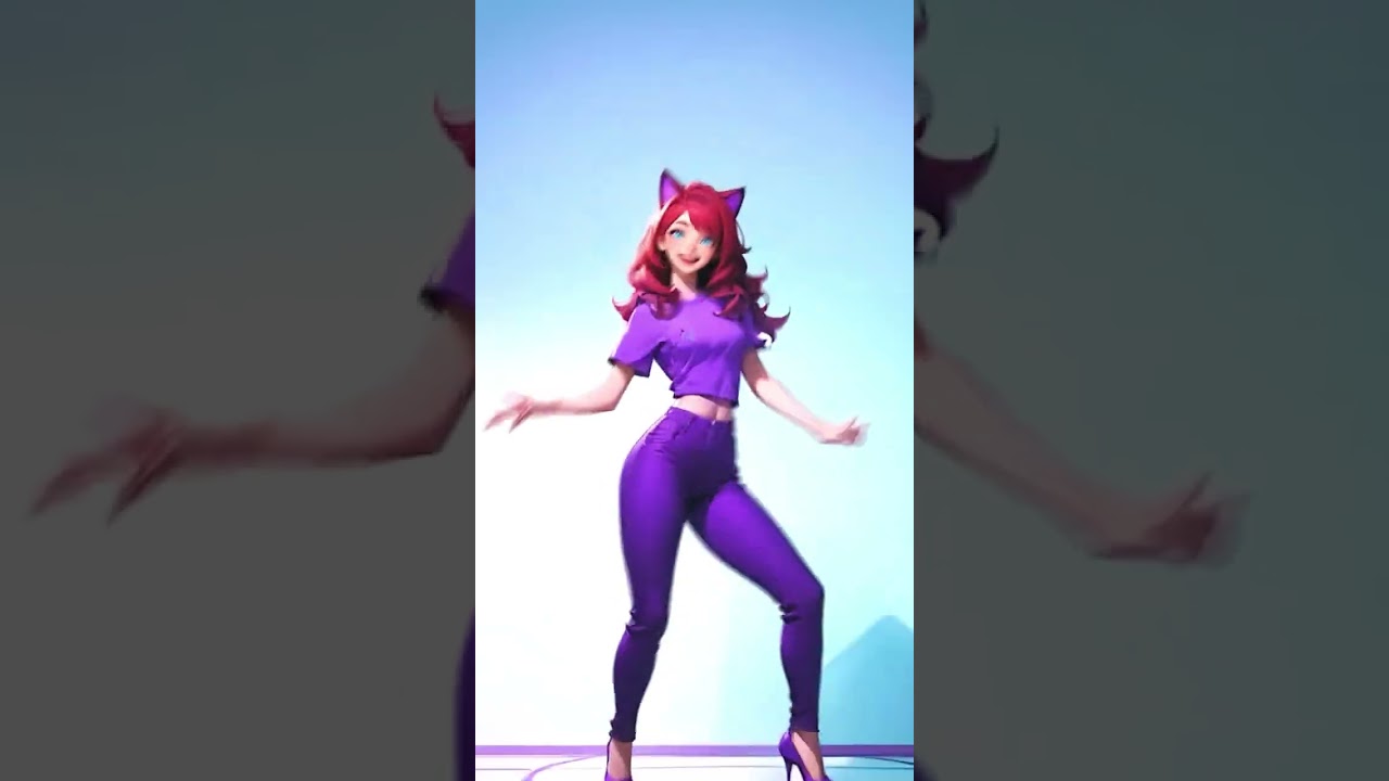 Elektro AI Dance in STABLE DIFFUSION #aivideo #aianimation #aidance #animedance #aiart