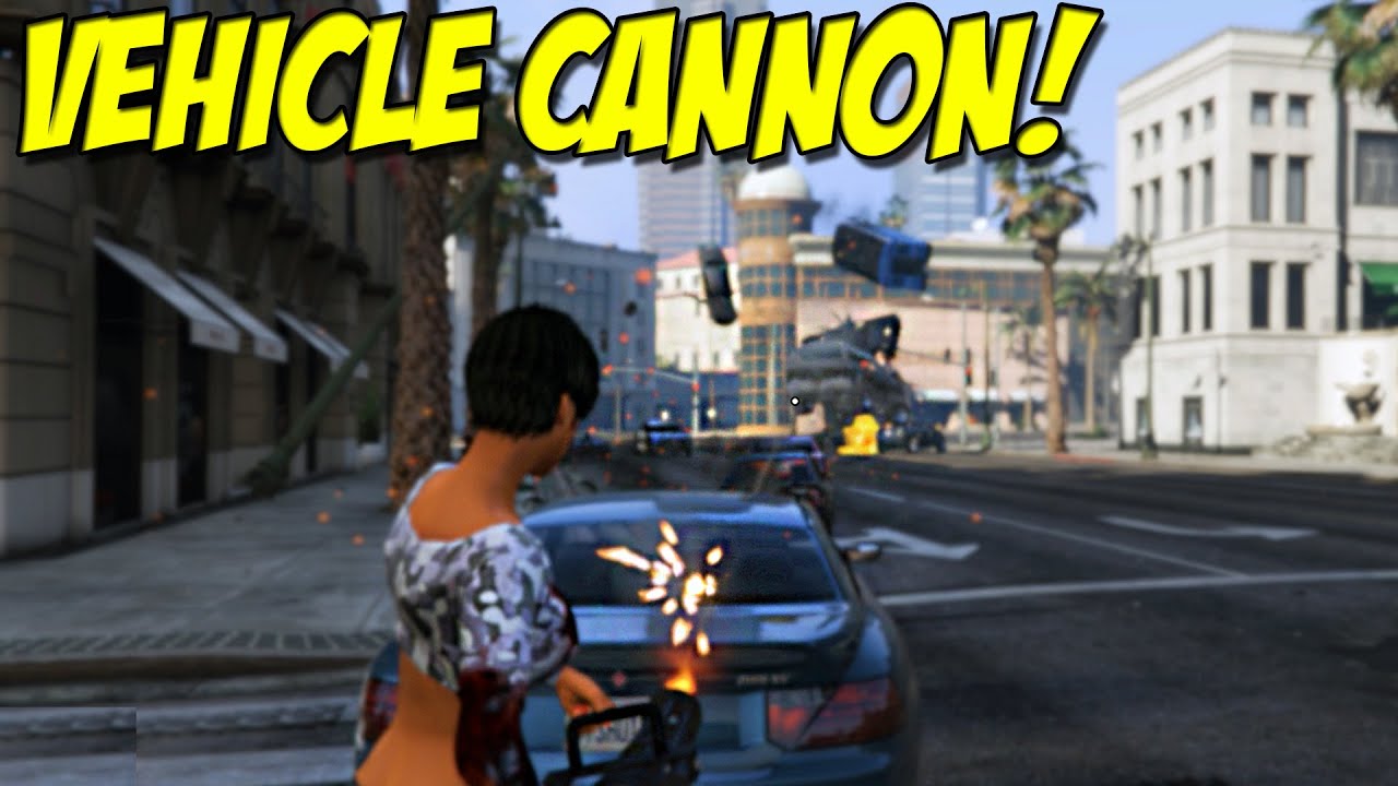 Vehicle Cannon Mod! - 