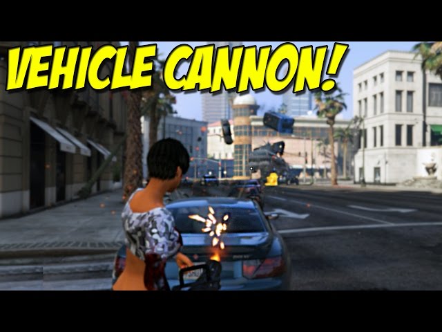 Titulný obrázok Youtube videa s názvom Vehicle Cannon Mod! -
