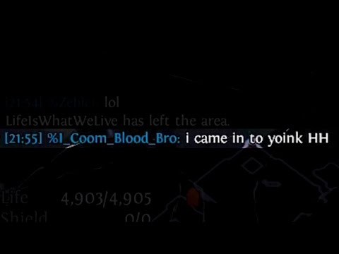 trolling an exp party in poe