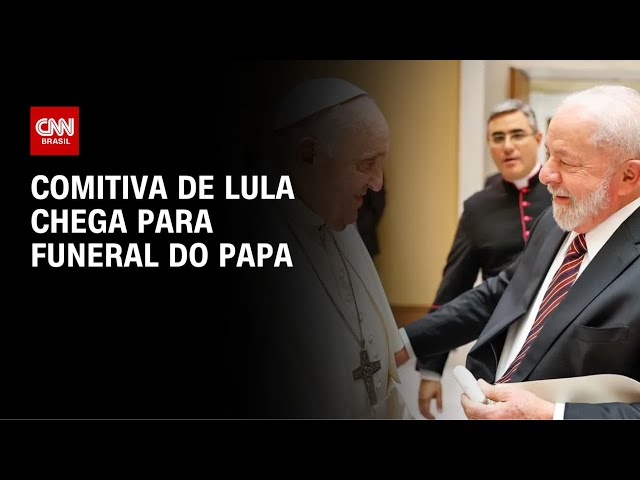 Lula chega ao Vaticano para funeral do papa Francisco | CNN NOVO DIA
