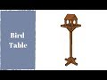 Bird Table Plans
