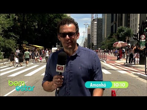 Chamada do "Bem Estar" especial do aniversário de São Paulo (22/01/2018)