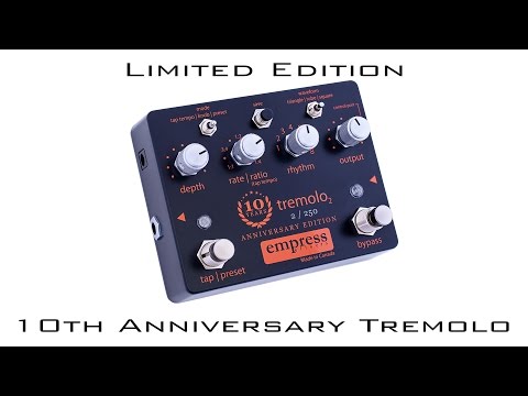 10th Anniversary Empress Tremolo Signed by Andy Summers. Limited Edition - Serial Number 1 of 250. image 2