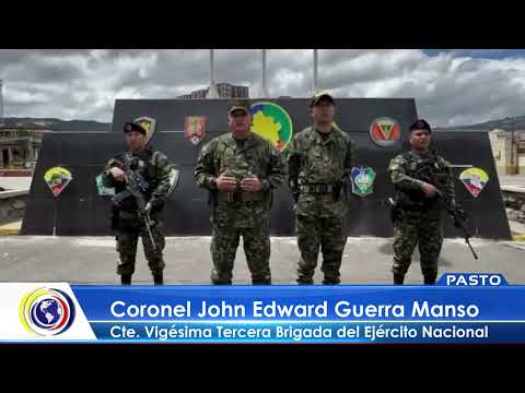 #CNCNoticiasPasto| Desmantelaron laboratorio ilegal para producir heroína en el Tablón de Gómez