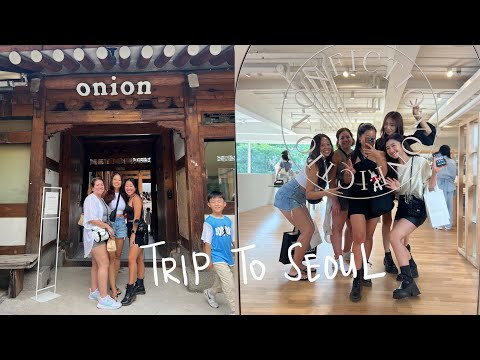 Explorando Myeongdong, indo a cafés, lojas de conveniência coreanas e comendo comidas deliciosas em Seul ♡