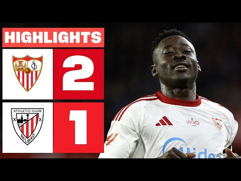 SEVILLA FC 2 - 1 ATHLETIC CLUB | RESUMEN LALIGA EA SPORTS