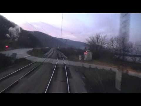 Train Driver's view: railroad in Serbia from Korman to Djunis - SERBIAN RAILWAYS