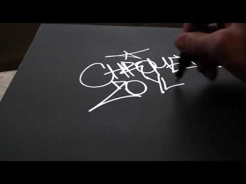 Маркер Molotow Liquid Chrome - пример использования