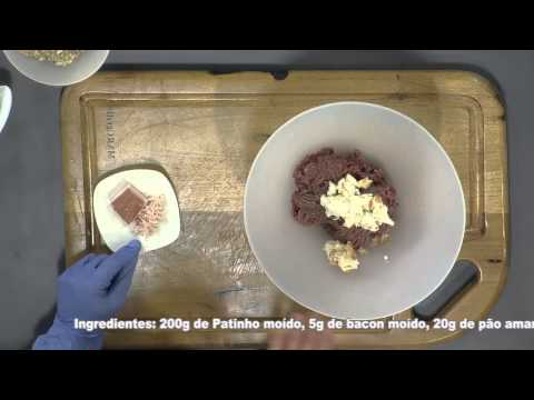 Receitas Bom Sabor 23/02/2015 - Polpetone recheado com mozarella de bufala ao pomodoro