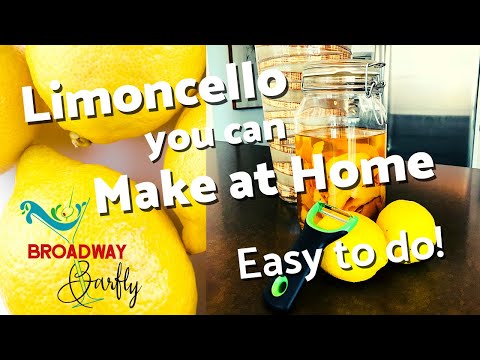 Easy Recipe: Make Limoncello at Home! 🍋 The Perfect Italian Summer Liqueur