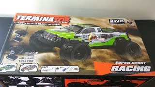 Unboxing WLToys L969 Terminator 1:12 RC Monster Truck