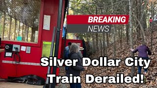 Train at Silver Dollar City Theme Park Derails! Breaking News!